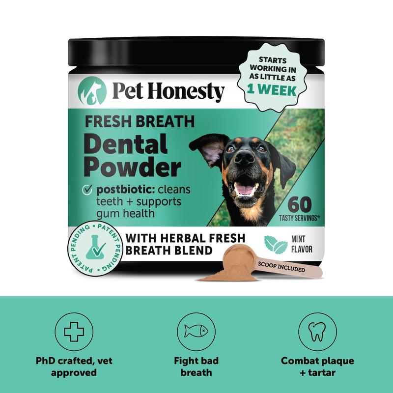 Protect your pup from gum disease and eliminate bad breath with FreshPaws