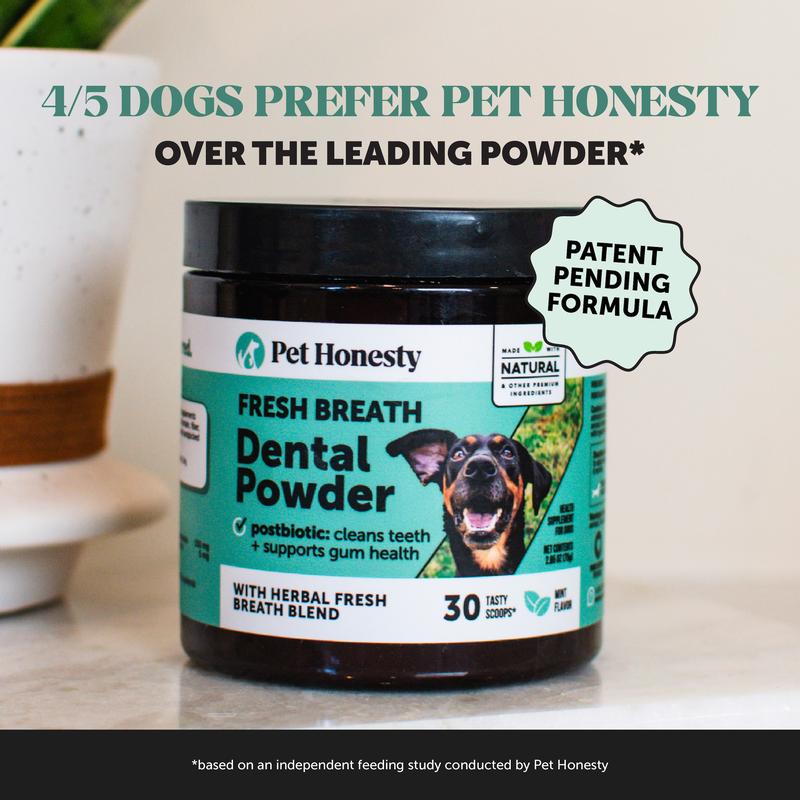 Protect your pup from gum disease and eliminate bad breath with FreshPaws